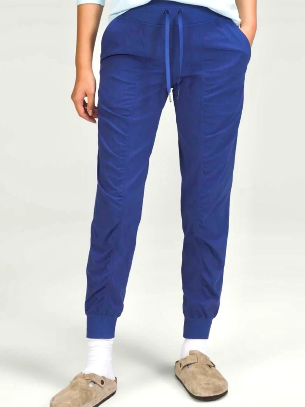 Lululemon Dance Studio Mid-Rise Joggers (Full Length) in Royal Blue size 6
